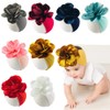 ZCYYYS Large Flower Headband for Baby Girls Elastic Wide Floral