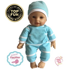 11 inch Soft Body Doll in Gift Box - Award Winner & Toy 11" Baby Doll (Hispanic)