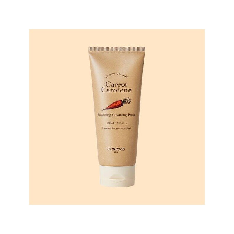Skinfood [스킨푸드] 캐롯 카로틴 밸런싱 클렌징폼 150ml SkinFood Carrot Carotene