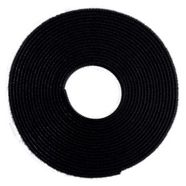 Wake Sangyo BR053 Bali Bands, Velcro, 0.6 inches (15 mm) x 9.6 ft (3 m), Black