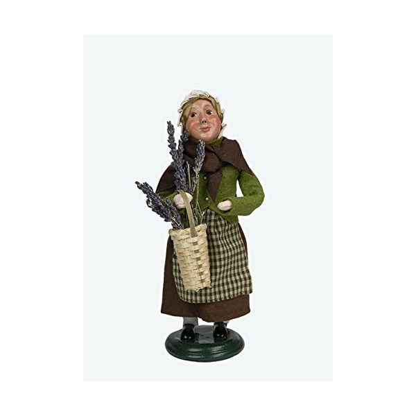 Byers' Choice Pilgrim Girl Caroler Figurine 5013C2 from The Thanksgiving Collection Collection
