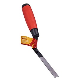 Amtech – Tuck Pointer Trowel, hardened carbon steel with soft-grip handle, accurate brick joint filling & repointing for neat finishes, 160mm x 13mm
