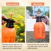 AstraLoom 3L One-Hand Pressure Pump Sprayer, Translucent Bottle with Measurements,