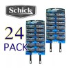 Schick Rastrillo Schick Ultra Barba 2 Hojas Cartera Con 24 Piezas