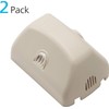 Safety 1st Outlet Cover/Short de cordón, blanco, 2 unidades