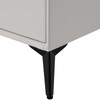 Smart Nightstand with 2 Fingerprint Lock Drawer, Smart Bedside Side