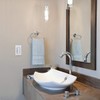 Baomain Triple Rocker Light Switch with Wall Plate, 15A 120V