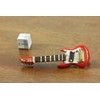 Miniblings Electric Guitar Brooch Guitaris Band Star Music Box Red