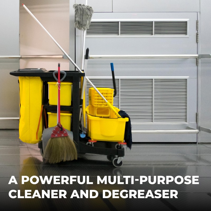 Simple Green Industrial SMP11001 Clean Building All-Purpose Cleaner Concentrate, 1gal