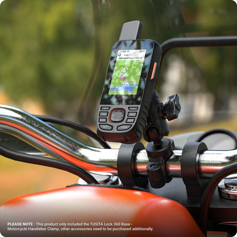 TUSITA Lock 360 Base Motorcycle Handlebar Clamp