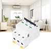 3P Miniature Circuit Breaker Easy Disassembly Assembly Din Rail Mount