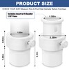 lodfGL Pool Umbrella Pole Stabilizer Sleeve Adapter - Fit 1.5"