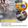 REDEEMX 506259503 K650 Recoil Pull Start Starter Cover Assembly Compatible