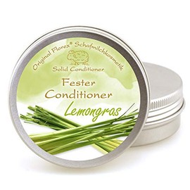 Florex Solid Conditioner 58 g, Lemongrass with Sheep's Milk Packed in Practical Tin