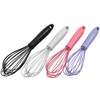 Chef Craft Premium Silicone Wire Cooking Whisk, 10.5 inch, Black