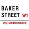 Baker Street W1 London Street Sign - Steel, 20 x