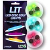 Level Disc Golf - LIT Disc Golf Lights (3 Pack)