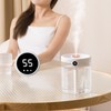 2L Double Nozzle Air Humidifier USB Double Jet Humidifier with