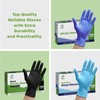 Comfy Package Disposable Vinyl Gloves – Clear, Latex-Free, Powder-Free, BPA-Free