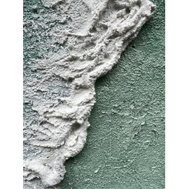 NANKAI Art Hand-Painted Green Thick Texture Abstract Oil Painting Hand-Painted Ocean Landscape Oil Painting Home Wall Decoration Art