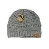 C.C Trendy - Gorro de Punto Trenzado Grueso y Suave