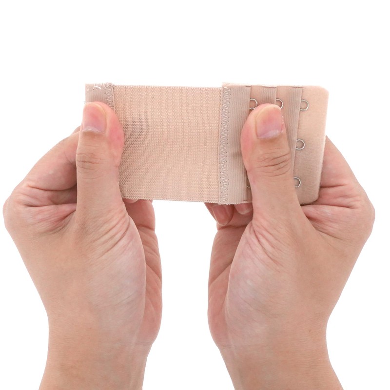 SAMGU Bra Extenders 3 Hooks Soft Stretchy Bra Strap Extender