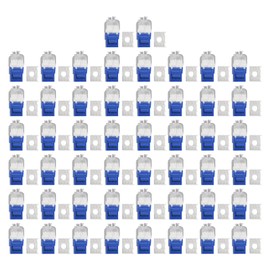 50PCS RJ45 Cat5e Unshielded Network Module 180 Degree Punch Free RJ45 Ethernet Module Connector