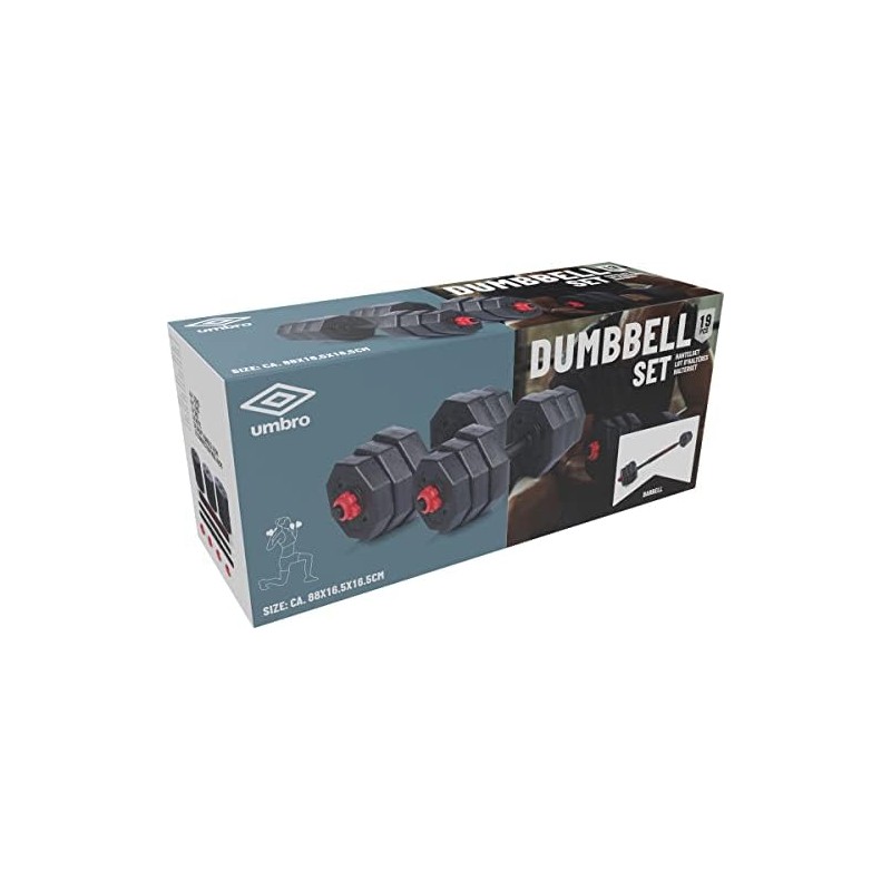 JUEGO DE MANCUERNAS EXTENSIBLE 19 PIEZAS UMBRO