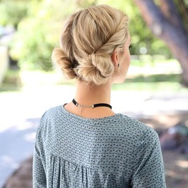 10 PCS Hair Bun Maker, Easy Bun Maker for Long Hair, Donut Bun Maker DIY French Twist Hair Fold Wrap Snap Hair Accessories for Women Girls (Multiple colors, One size)