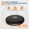 HOTT Portable CD Player with Bluetooth CD-R,MP3 USB Rechargeable with