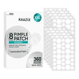 360pcs Breathable Circle Acne Patch Skincare Rapid                                                                                                    