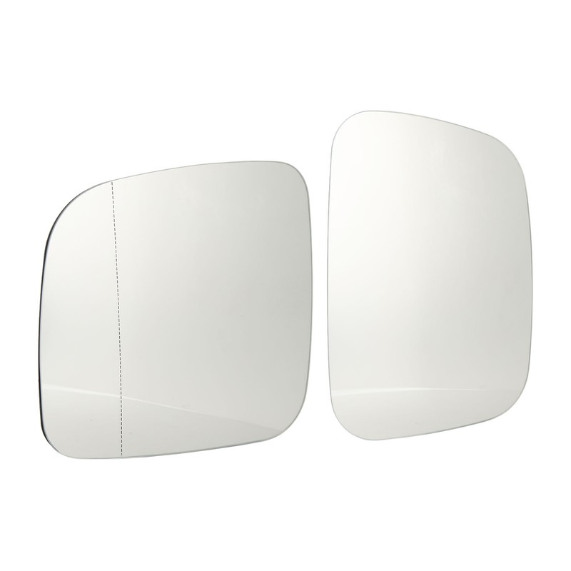 1 Pair Rearview Mirror Heated Glass 7E1857522 Left Right Replacement