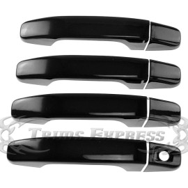 Trims Express 2015-2022 Chevy Colorado/GMC Canyon 4 Door Handle Covers N/KH Gloss Black