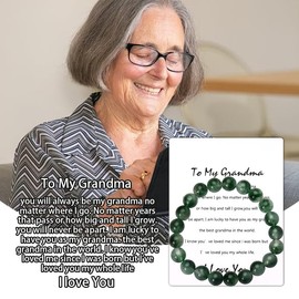 Christmas Xmas Gifts for Grandma Bracelet Nana Grandma Birthday Gifts for Women Grandmother Gifts Bracelet I Love You Grandma Gifts Retirement Gifts for Nana Keepsake Bracelet Grammy Granny Wedding Gift