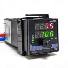 Digital Power Regulator with Knob, PID Temperature Controller with Timer (for SSRs), DSPR-5"