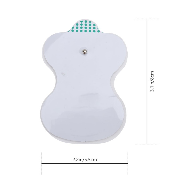 HEALLILY 20Pcs Electrode Pads Replacement Self-Adhesive Massage Pads for Home