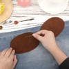 2pcs Elbow Patches for Sweaters, Oval Elbow Patches for Clothes