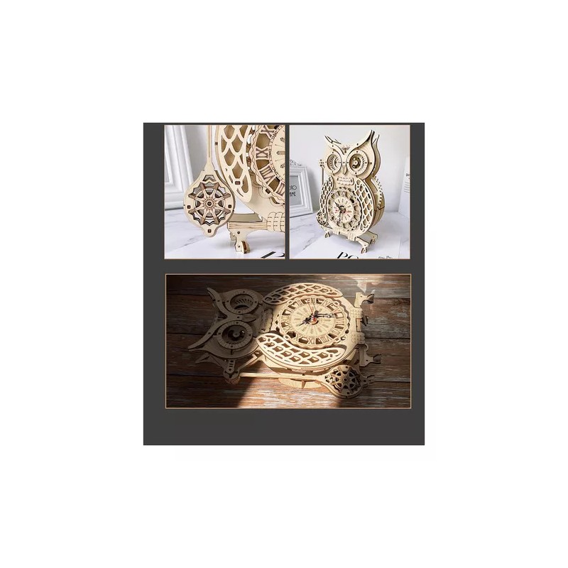 generic A Bonito Reloj De Rompecabezas 3d Con Forma De