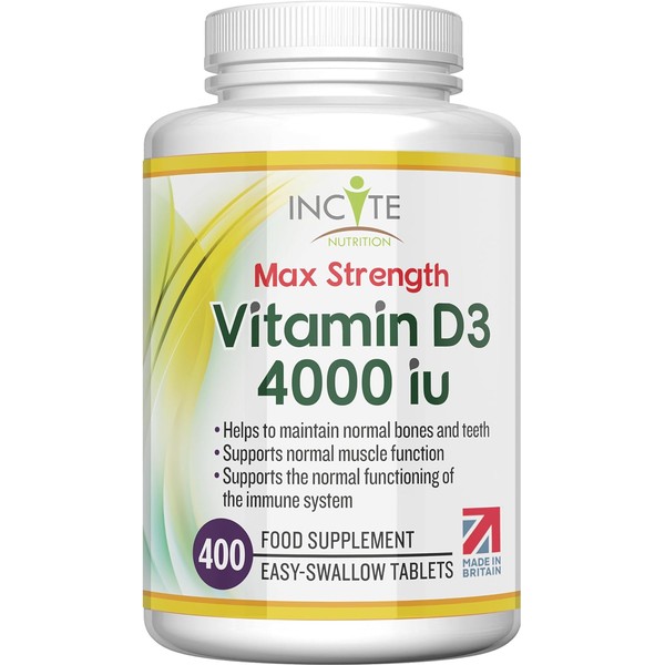 Vitamin D3 4000 iu - Vitamin D Tablets - 1