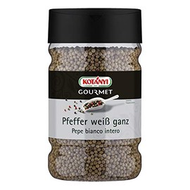 Kotanyi Pepper White Whole Spices for Large Consumers and Catering 750 g
