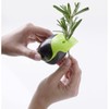 Fackelmann herb roller with herb scraper, cutting roller with sharp