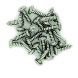 No.12 x 0.975 (5.5mm x 25mm) TX Pan Self-Tapping Screw - Stainless Steel (A2) (Pack of 20)
