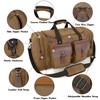 Canvas Duffle Bag for Men 50L Travel Duffel Bags Expandable