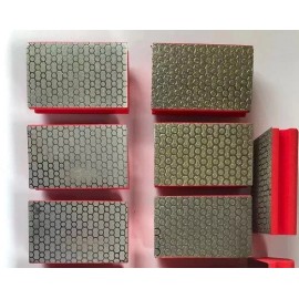 Roxx Tools Diamond Hand Polishing Grit 30 Pad 5 Pieces Granite Marble Concrete Glass edge