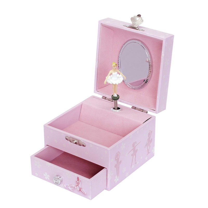 Trousselier Ballerina Shoe Musical Cube Box