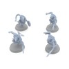 Ratfolk Raiders Miniatures Set, 4 Customizable Figures with Weapon Options,