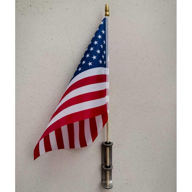 Flag Holder for Gravestones & Memorials, Grave Marker Flag Holder,