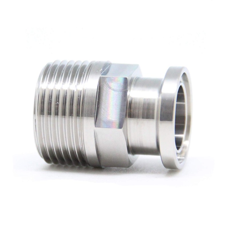 QiiMii 3/4" Tri Clamp Adapter to 3/4" MNPT Thread Ferrule