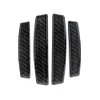 Linear Door Edge Protectors Carbon Look Pack of 4