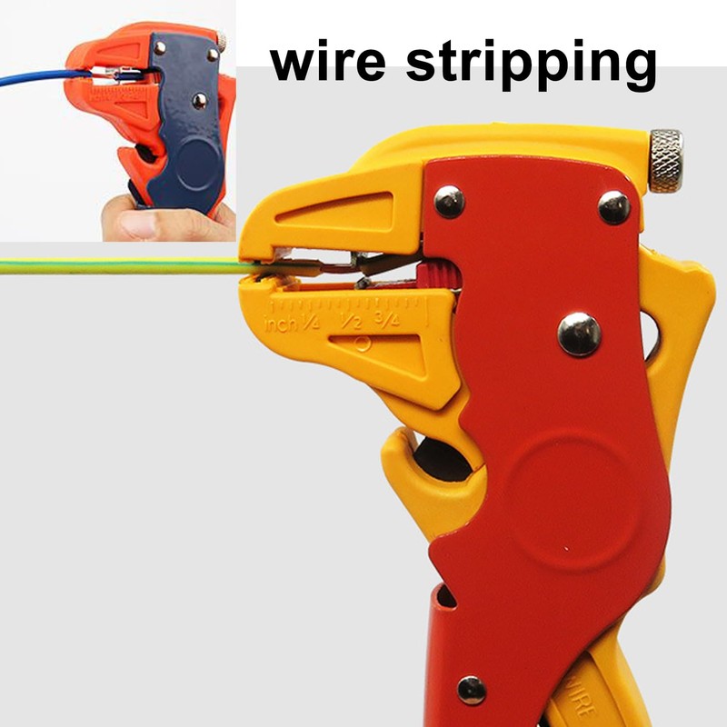 WEZCHUGHAOL Quick Strip Wire Stripper and Cutter, 2 in 1